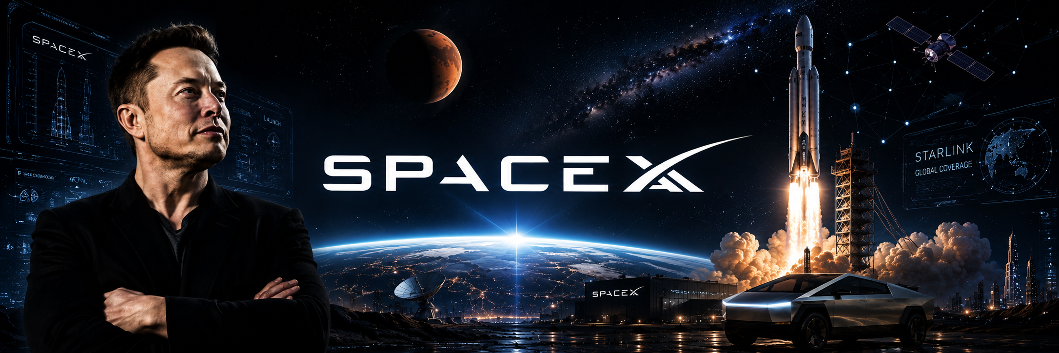 SpaceXAI — Elon Musk, rockets, and the future